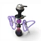 Кальян Hookah Dafna 0151-2 Lilac Plus высотой 41 см на 2 персоны - изображение 3