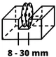 Борозды Einhell TE-MA 1500, диск 125 мм, мощность 1500 Вт, ширина паза 8-30 мм, глубина паза 5-30 мм, обороты 8500 об/мин, вес 48 кг (635583) - изображение 9