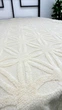 Плед из микрофибры евро 200×220 ромашка молочный - изображение 4