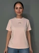 Футболка женская A-NIUSHOW 30166 с бантиком из камней оверсайз one size розовая - изображение 4