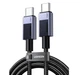 Кабель UGREEN L513 USB-C to USB-C 240W PD Cable 1m Black (45067) - зображення 1