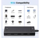 USB-хаб UGREEN CM806 USB-C to 2xUSB-A + 2xUSB-C 3.2 Gen2 10Gbps Black (35583) - зображення 7