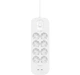 Мережевий фільтр Belkin 8х Schuko, USB-A/USB-C 30Вт, 16А, 2м (SRB004VF2M) - зображення 3
