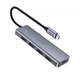 USB-хаб UGREEN CM219 4-in-1 USB Type-C to 4xUSB 3.0 HUB Space Gray (70336) - зображення 1