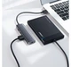USB-хаб UGREEN CM219 4-in-1 USB Type-C to 4xUSB 3.0 HUB Space Gray (70336) - зображення 5