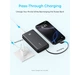 Зовнішній акумулятор Anker 20000 mAh 22,5W PD Built-In USB-C Cable Black (A110EH11) - зображення 4