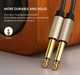 Кабель UGREEN AV128 6.35mm Male to 6.35mm Male Cable 2m Gray (10638) - изображение 4
