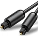 Кабель UGREEN AV122 Toslink Optical Audio Cable 1m Black (70890) - изображение 1