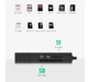 Кардрідер Ugreen CM104 USB 3.0 to TF + SD Dual Card Reader Black (40752) - зображення 2