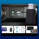 Бездротовий адаптер для iPhone Apple CarPlay та Android Auto USB 5G WiFi Bluetooth Чорний - изображение 2