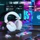 Игровые наушники Attack Shark L30 Pro Wireless White (AS-6979033730144-W) [166759] - изображение 2