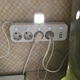 Трійник у розетку на 4 розетки, 2 USB + 1 Type-C, з кнопками, Білий (Розгалужувач) - зображення 8