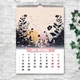 Календарь 2027 настенный перекидной Цветы. Минимализм. Арт. 13 листов 42х29.7 см (ART 250132) - изображение 12