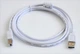 Кабель USB 2.0 AM/BM 1,8 м Ferite White Atcom для переферии (3795) - изображение 2