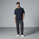 Мужская футболка поло Tommy Hilfiger с вышитым логотипом Tonal Embroidery Logo, темно-синяя, размер M (TH12001.13M) - изображение 2