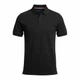 Мужская футболка поло Tommy Hilfiger с вышитым логотипом Tonal Embroidery Logo, черная, размер L (TH12001.11L) - изображение 1
