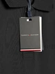 Мужская футболка поло Tommy Hilfiger с вышитым логотипом Tonal Embroidery Logo, черная, размер L (TH12001.11L) - изображение 6