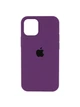 Чехол для iPhone 13 силиконовый Soft-touch Silicone Case Full Size (AA) Grape - изображение 1