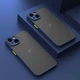 Чехол для iPhone 13 Avenger Matte Color Frame Dark Blue - изображение 2