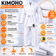 Кимоно карате айкидо 160 см Сombat 8oz KС08-160 - изображение 1