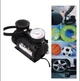 Автомобильный компрессор портативный Air Pump SCK619 12V с манометром и LED фонарем стрелочный - изображение 5