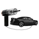 Автомобильный мини-пылесос 2 в 1 Vacuum Cleaner 8696, беспроводной, мощность 120 Вт, 4500 Па, с LED-подсветкой - изображение 5