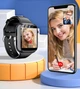 Дитячий смарт годинник Lemfo Y91 з GPS, 4G дзвінками, відеозв’язком, прослуховуванням та кнопкою SOS Рожевий - зображення 5