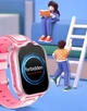 Дитячий смарт годинник Lemfo D26 з GPS трекером, 4G дзвінками, Wi-Fi, AI голосовим помічником та HD відеозв’язком, baby smart watch До 5 днів роботи Синій - зображення 14