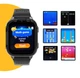 Смарт годинник телефон для дітей H40 з GPS геолокацією, 4G SIM картою, прослуховуванням, іграми та українською мовою До 4 днів роботи Чорний - зображення 7