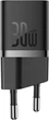Зарядний мережевий пристрій 30W Baseus GaN5 Fast Charger(mini) 1Type-C швидка зарядка Quick Charge3.0/Power Delivery 3.0 (CCGN070401) Black - зображення 3