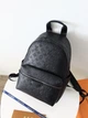 Рюкзак Louis Vuitton Discovery чорний шкіряний Луі Вітон (109) - зображення 4