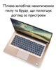Плівка на клавіатуру ноутбука універсальна прозора захист від бруду та рідини силіконова 13–14 дюймів U9764 - зображення 7