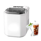Ледогенератор Ice Maker HZB-12/G Портативный ледогенератор 1.3 л, 12 кг льда за 24 часа Белый - изображение 1