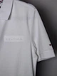 Мужская футболка поло Tommy Hilfiger с вышитым логотипом Tonal Embroidery Logo, белая, размер M (TH12001.7M) - изображение 3