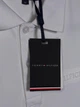 Мужская футболка поло Tommy Hilfiger с вышитым логотипом Tonal Embroidery Logo, белая, размер M (TH12001.7M) - изображение 6
