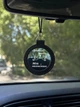 Именная подвеска в автомобиль на зеркало с двусторонней гравировкой - изображение 1