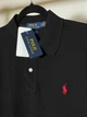 Чоловіча футболка поло Ralph Lauren Classic Fit Mesh Polo Shirt чорна, розмір L (RL13002.1L) - зображення 7