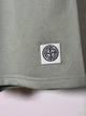 Мужские шорты в стиле Stone Island Compass Embroidered Brushed Cotton Fleece Shorts, Sage Green размер M (SI18001.1M) - изображение 4