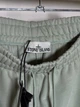 Мужские шорты в стиле Stone Island Compass Embroidered Brushed Cotton Fleece Shorts, Sage Green размер M (SI18001.1M) - изображение 5
