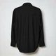 Мужская рубашка в стиле Stone Island Stretch Velvet Overshirt черная размер M (SI11004.1M) - изображение 2