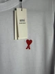 Мужская футболка AMI Paris Ami De Coeur Classic Fit T-Shirt белая, размер M (AP12001.7M) - изображение 7