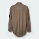 Мужская рубашка в стиле Stone Island Stretch Velvet Overshirt коричневая размер L (SI11004.5L) - изображение 2