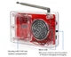 Набор начинающего DIY-радио FM 87-108Mhz, LED, тренировочная плата для сборки и пайки, с корпусом - изображение 3
