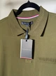 Мужская футболка поло Tommy Hilfiger с вышитым логотипом Tonal Embroidery Logo, хаки, размер L (TH12001.2L) - изображение 4