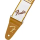 Ремень для гитары Fender Strap 2" Weighless Monogrammed White/Brown/Yellow (230247) - изображение 2
