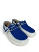 Мокасины Hey Dude Wendy Kentucky White/Blue (42769-16S), Синий Размер 39 (US W8) 26 см - изображение 1