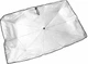 Шторка-зонтик солнцезащитный Elegant 130 х 65 см (EL 100 524) - изображение 1