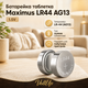 Батарейки Maximus LR44 AG13 1.5V алкалиновые таблеточные — комплект 10 элементов питания в блистере для часов и игрушек - изображение 3
