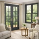 Акриловая эмаль SkyLine Wood для окон и дверей без запаха RAL 7024 Графитовая 0.4 л - изображение 3