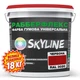 Гумова супереластична фарба SkyLine РабберФлекс RAL 3020 Червоний 18 кг - зображення 2